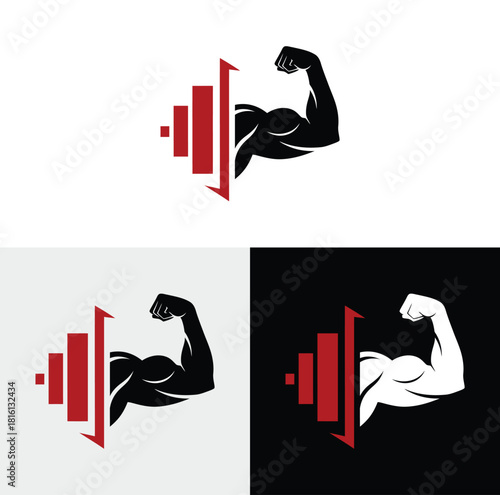 Fitness Gym logo design