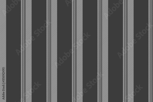 Classic vertical stripes in muted grayscale tones. Perfect for textiles, wallpaper, and design backgrounds. Conveys structure, elegance, and modern style.