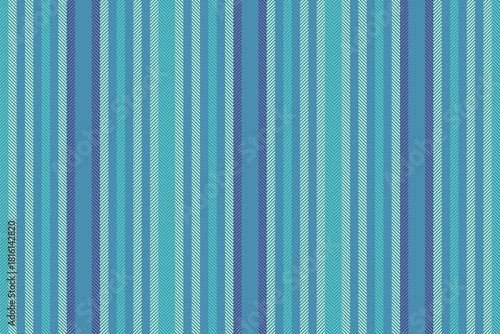 Shoose texture textile fabric, panel seamless vertical lines. Cbstract background vector stripe background pattern in cyan and light colors.