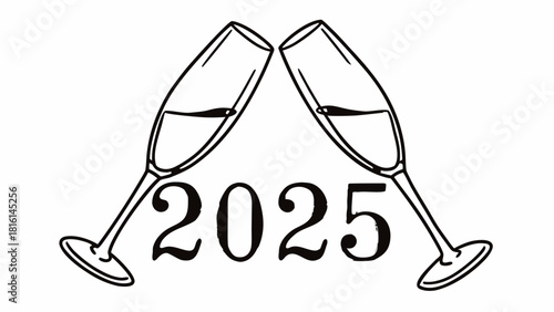 Champagne flutes 2025