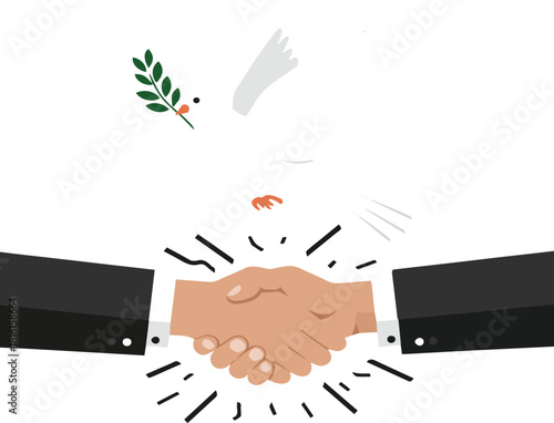 Global Warming Concept Earth Globe with Melting Ice, Climate Change Awareness