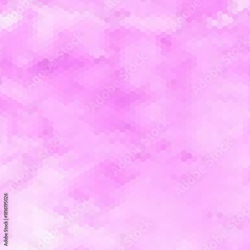 Abstract vector background. Geometric image. polygonal style. Pink hexagon. eps 10