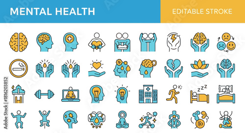 Vector icons celebrating various events and holidays with gift boxes, music, and food, perfect for invitations and decorations