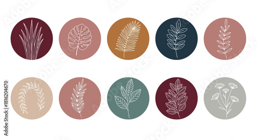 Vector icons celebrating various events and holidays with gift boxes, music, and food, perfect for invitations and decorations