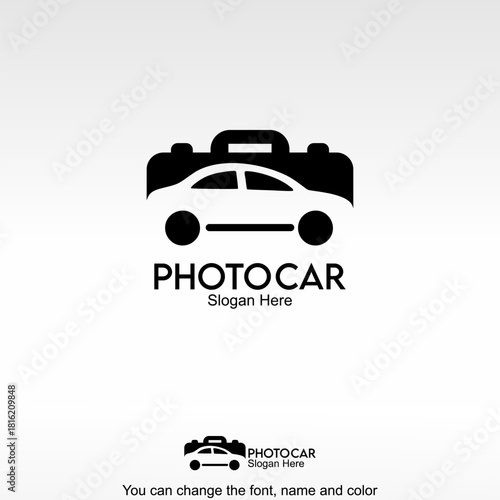 Photo Car Logo Template Design Vector