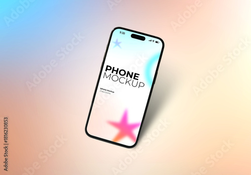 Mobile Phone Mockup Layout
