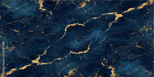 A grunge blue texture background with yellow spots illustrating a vintage European country map