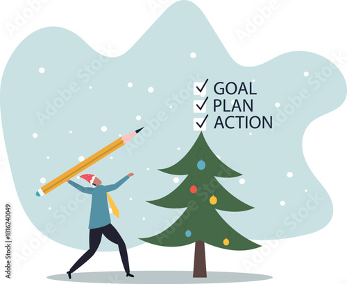 Goal, action and plan, process to implement business, strategy plan for career improvement, increase efficiency or productivity .about a man and his life.