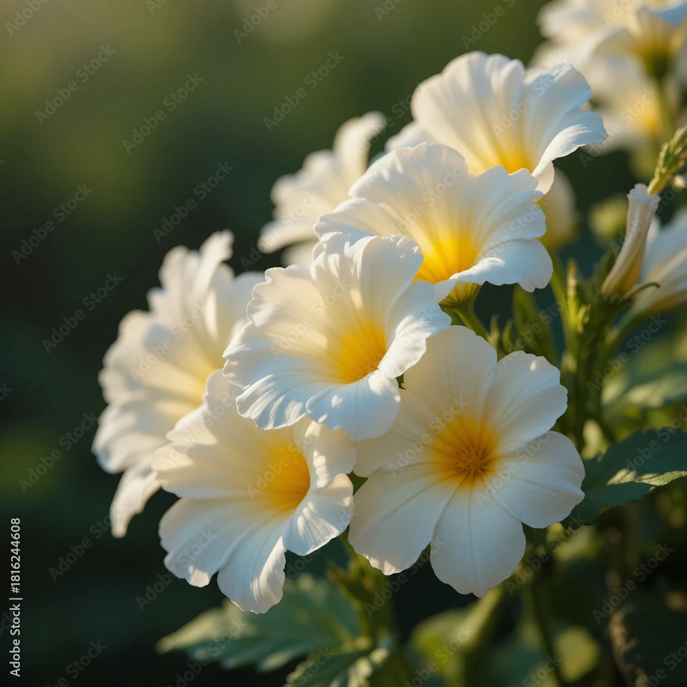 Fototapeta premium Beautiful blue flower isolated