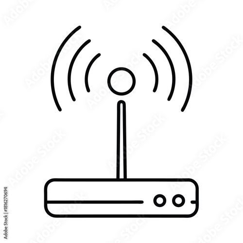 router, wifi, wireless, signal, modem, network, antenna, connectivity, internet, device, 