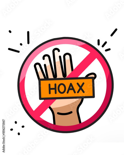 No hoax icon