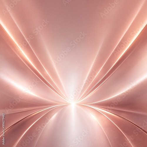 로즈골드_빛의터널_추상배경