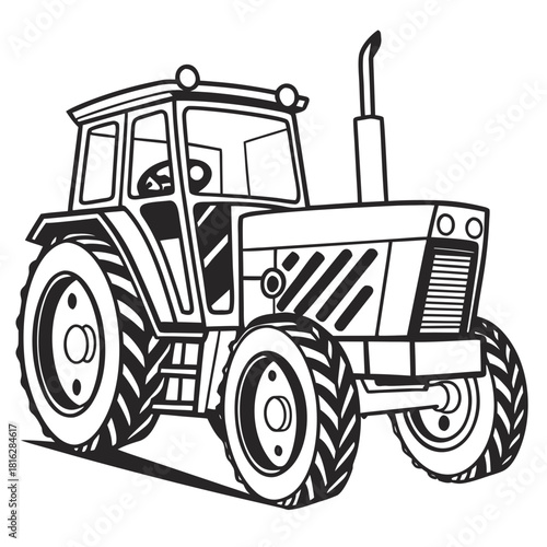 Tractor Front Grill Detail 1