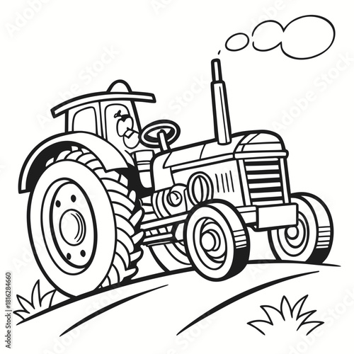 Classic Farm Tractor 1