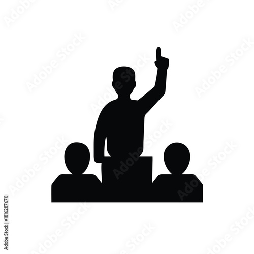 Empowering Public Speaker Engages Group