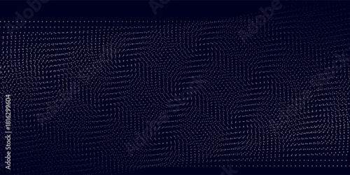 Abstract background with waves. Sound signal waves graphic modern