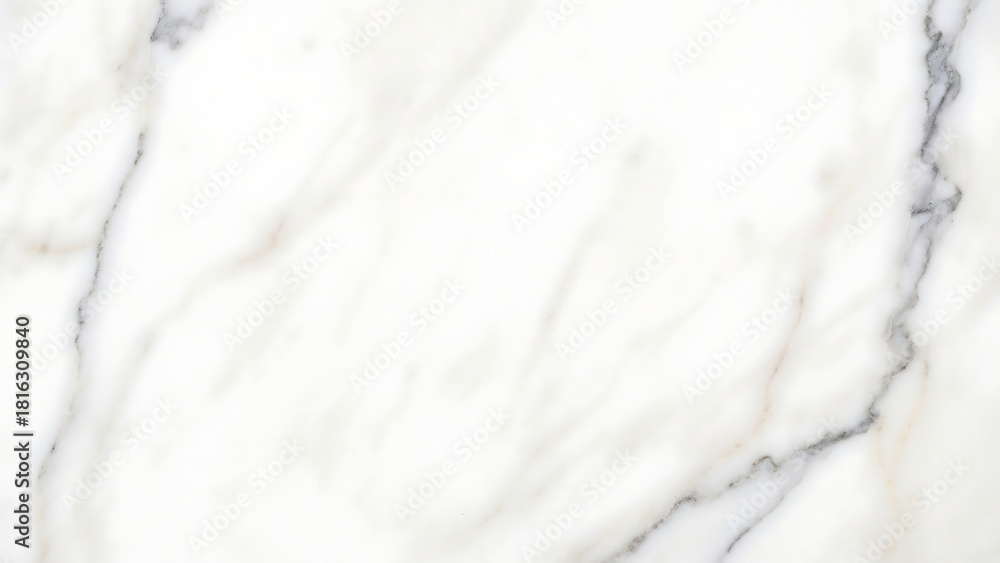 Obraz premium Elegant white marble texture with subtle gray veining for backgrounds.