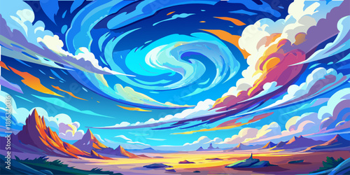 A must-have for fans of Vaporwave-meets-Fantasy digital art! With its stunning color palette and bold composition, this image is a premium graphic asset. Perfect for: Website headers, app backgrounds.