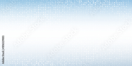 Abstract dotted light blue background with sheer waves. Halftone pattern illustration on white and blue nice simple