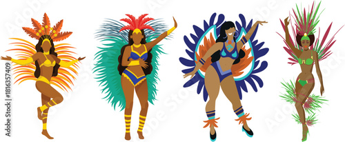 native american girls vector design 
