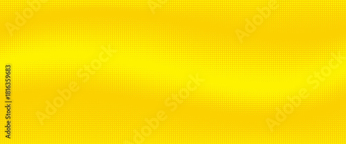 Dots halftone yellow orange color pattern gradient texture with technology digital background. Dots pop art comics with summer background.