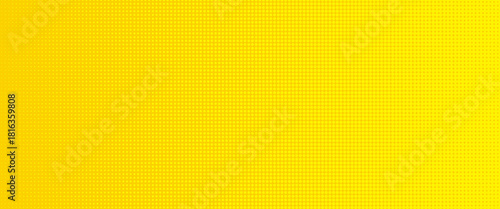 Dots halftone yellow orange color pattern gradient texture with technology digital background. Dots pop art comics with summer background.