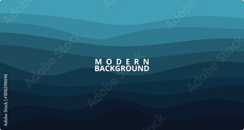 Abstract blue wave background with modern design, perfect for presentations, websites, and graphic design projects, adding a touch of elegance and sophistication to any visual content