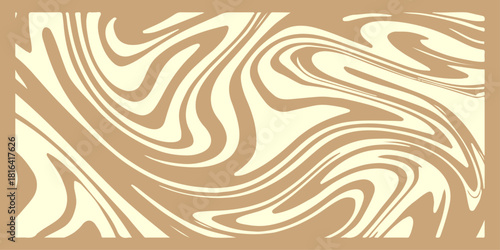 Vintage wood texture background with seamless floral pattern and gold curve ornament. Set Ink texture. brown,  watercolor hand drawn artistic marbling invitation, traditional Turkish ebru illustration