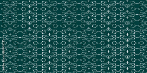 A seamless geometric pattern with abstract arrow-like shapes arranged in a tight, repeating layout.