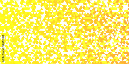  Yellow square sequin mosaic texture background.