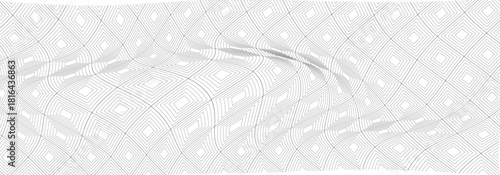 Geometric square diamond shape seamless pattern background. vector illustration