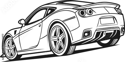 SUV Outline Car Icon
