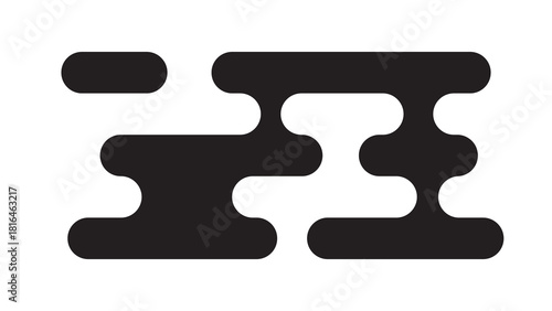 Black traditional Asian-style cloud