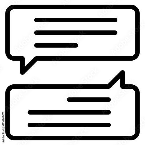 Business dialog Icon Element For Design Vector Illustration