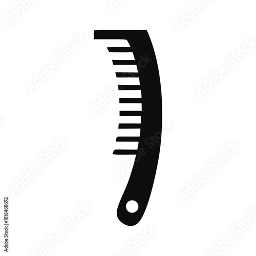 Styling Comb Icon Hair Care & Grooming Tool for Beauty and Personal Style