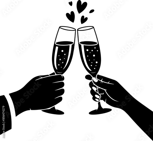 Tap Shoes silhouette vector illustration