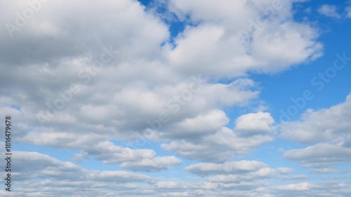 青空のタイムラプス