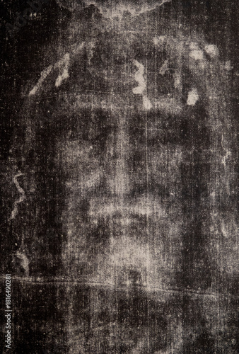 Representation of the Holy Shroud.