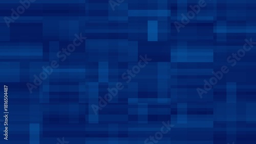 Digital futuristic pattern animation. Looping square animation background. Digital futuristic data technology. 