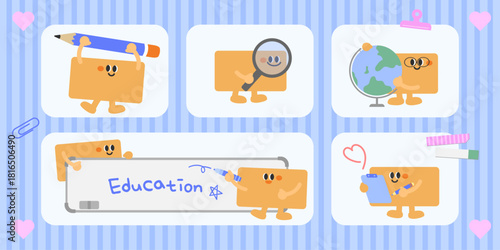 funny characters_squares