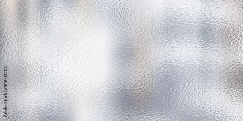 Silver Frosted Glass Texture for Privacy and Light Diffusion