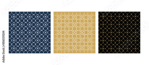 Seamless patterns, abstract organic lines color backgrounds set. Rainbow vector geometric seamless patterns collection.seamless Polka dot background. vector texture for note or notebook