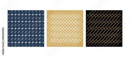 Seamless patterns, abstract organic lines color backgrounds set. Rainbow vector geometric seamless patterns collection.seamless Polka dot background. vector texture for note or notebook