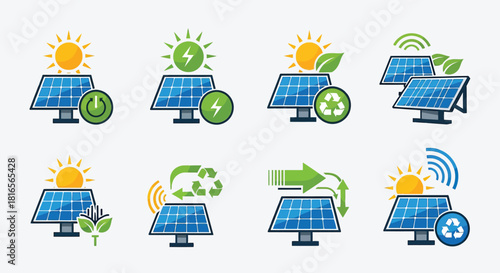 A simple vector icon set showing shopping carts and retail symbols for online shopping and e-commerce use
