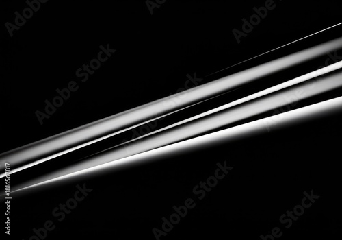 Abstract monochrome image showing a dynamic, fast visual rhythm created by sharp, repeating parallel lines and flowing shapes ,sound ,design ,continuous