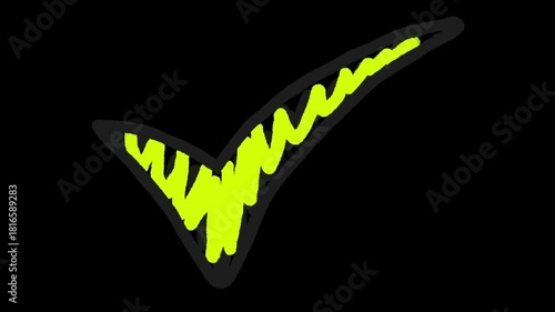 Hand-Drawn Business Icons On Alpha