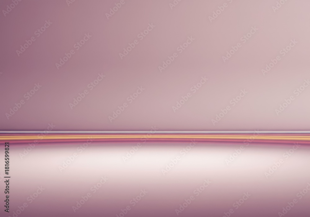 Obraz premium Abstract smooth gradient of light colors defining a subtle, soft horizon line between two blank, expansive areas ,space ,serene ,faded