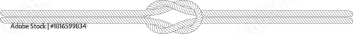 Joining two ropes with a symmetrical connecting knot