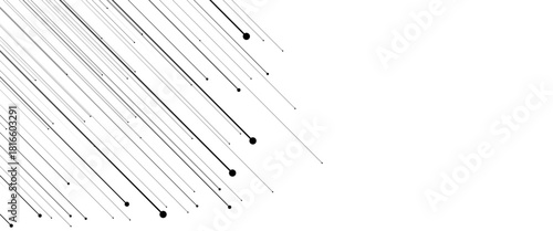 Vector web digital line pattern Technology background in png vector design..