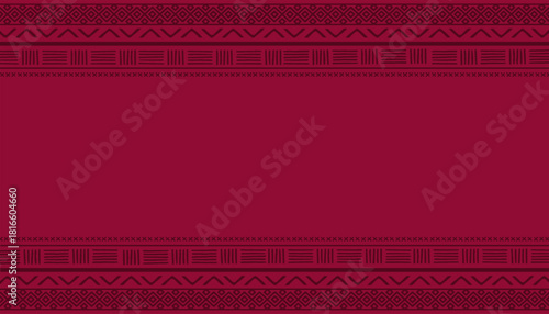 Elegant Qatar Backgrounds with Traditional Maroon Borders and Geometric Motifs. Perfect for National Day, Events, Greetings, Poster, and Cultural Designs. 